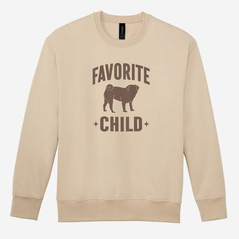 Pug Mom Sweatshirt for Women - Funny Pug Sweatshirt